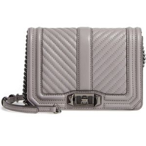 Rebecca Minkoff Small Love Leather Crossbody